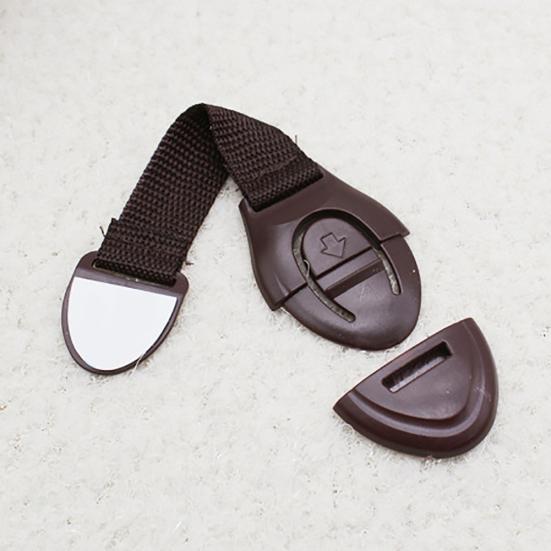 Rotatable Adhesive Cabinet Drawer Fridge ABS Children Baby Safety Lock Latch