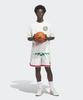 ADIDAS Basketball Crest Tee - White:Green / Kd3614