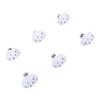 16pcs Duvet Pin Prevent Quilt Shifting Detachable Cloud Shape Comforter Button Clips for Quilt Cushions Curtains White