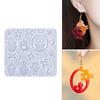 DIY Earring Silicone Mold Animal Dangle Making Tool Handmade Necklace Keychain