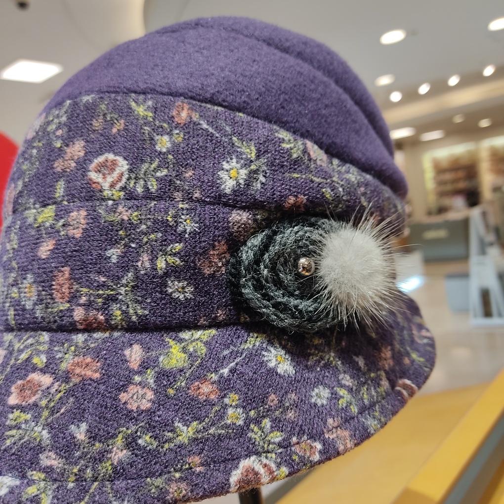 Capten Elle (Authentic) Flower Madame Bucket Hat for 70s and 80s ELC5UGC104