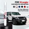 Para Jeep Wrangler 1987-2025 YJ YJ TJ JL Bolígrafo de Reparación de Pintura Retoque Eliminador de Arañazos Accesorios de Auto DIY Negro Blanco Azul Amarillo