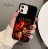 Lucifer TV Phone Case for iPhone 11 12 13 14 Pro Max Mini X XR XS SE 2020 5 6S 7 8 Plus Samsung Galaxy S21 S22 Cover Shell