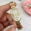 Luxury Fashion Women Oval Dial Quartz Watch Ladies  Adjustable Stainless Steel Strap Wristwatch Dropshipping Relogio Feminino