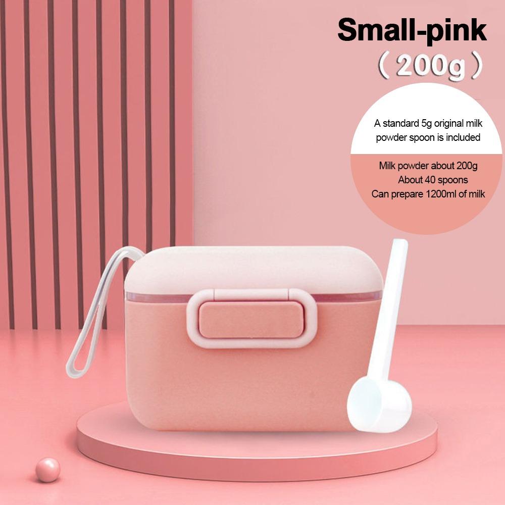 Dust-Proof Milk Powder Storage Box PP Formula Dispenser Container Snacks Container Outdoor Travel