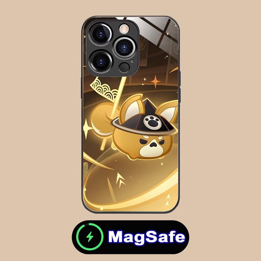 Game GI Gorou Mobile Phone Case for iPhone 17 16 15 14 13 12 11 Air Pro Max Plus Mini MagSafe Glass Colorful Cover Pretty Cover
