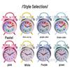 Rainbow Cartoon Nightlight Alarm Clock for Kids - Perfect for Study Desks and Bedrooms