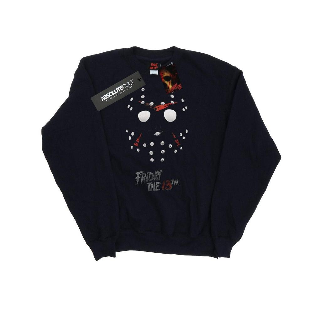 Friday 13th Womens/Ladies Jason Hockey Mask Sweatshirt