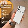 Electroplated Bumper Leather Case for Xiaomi Redmi 13C 5G POCO M6 Full Big Window Camera Protector Cover