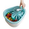 Fruit Cleaner Spinner Large Vegetable Scrubber Manual Salad Drainer Colander Basket Fruit Cleaner Spinner Fruit Scrubber