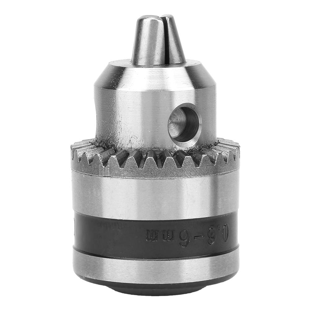 0.6 6mm B10 Drill Chuck Adapter Milling Tool Kit Key Type Drill Chuck