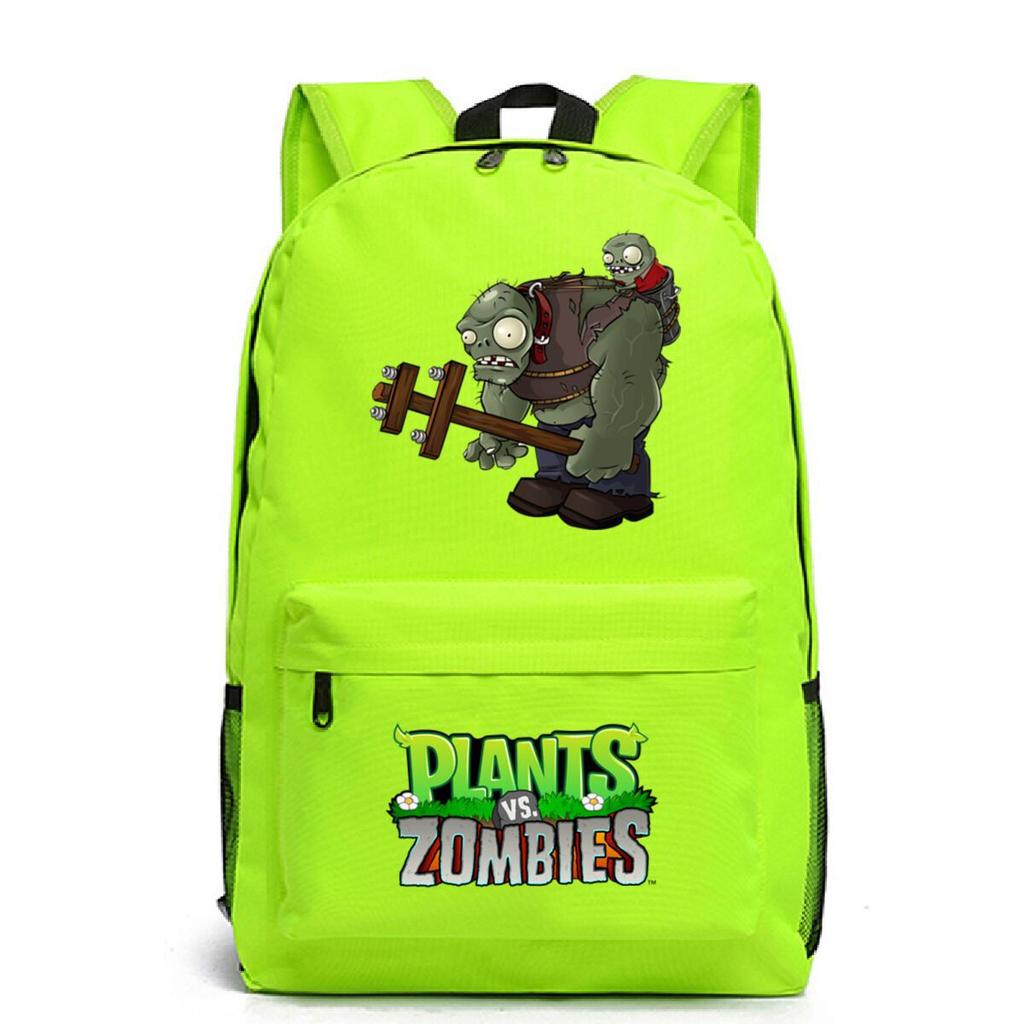 Game Merchandise Plants Vs. Zombies School Bag Casual Simple Backpack
