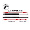 2x Trunk Lid Lift Supports Gas Spring Shocks Struts with Spoiler For Lexus SC430