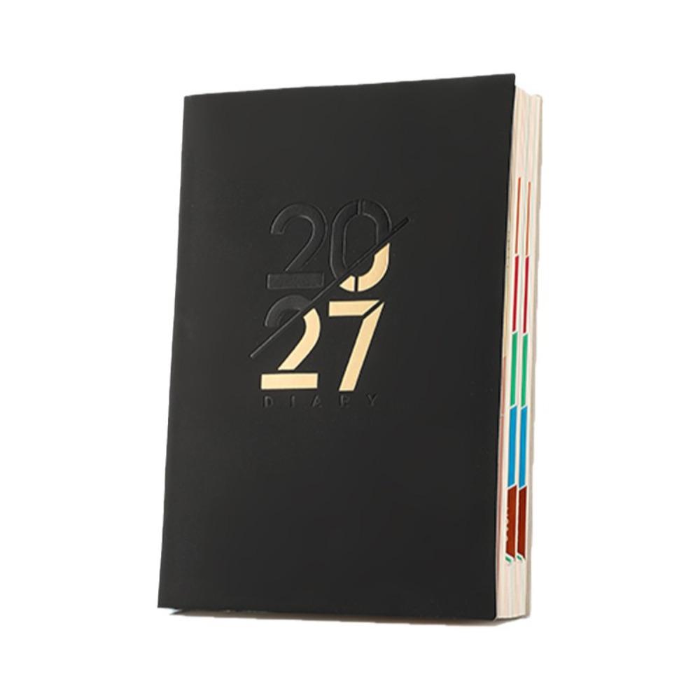 12 Months 2027 Schedule Planner Notepad Wear-resistant To-do List Notebook Travel