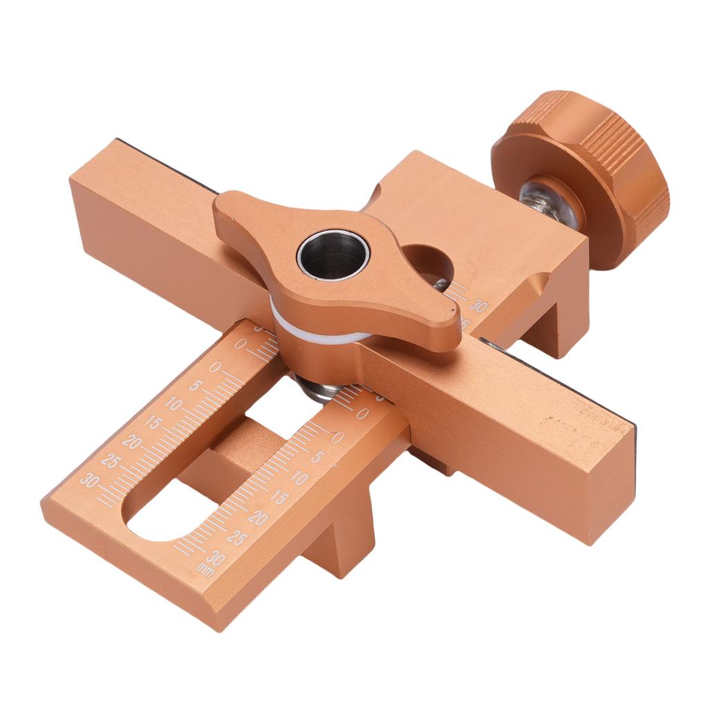 Cabinet Door Installation Positioner Aluminium Alloy Adjustable Cabinet Door Position Tool Aid for Most Woodworking Carpentry