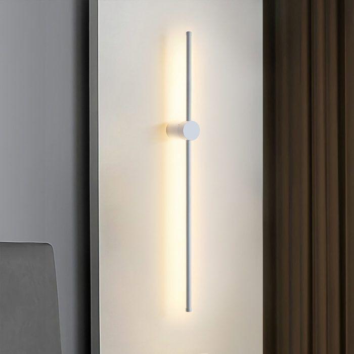 Applique murale LED - NETTLIFE - 60CM - Blanc chaud 3000K - Design moderne pivotant - Métal 60x10x6cm