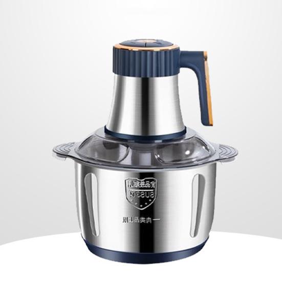 5L Electric Meat Grinder Meat Mincer with Sharp Blades 5 Speeds Low Noise Vegetable Meat Chopper Multifunctional Food Processor