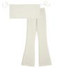 DANGLEDROP [Set] Dgdp Bootcut Line Pants + Layered Wrap Skirt 2 Colors