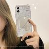 Planet Mirror Suitable for IPhone16 IPhone Case 15 Promax Silicone 11 Anti Fall Makeup 8p Women's Model 14