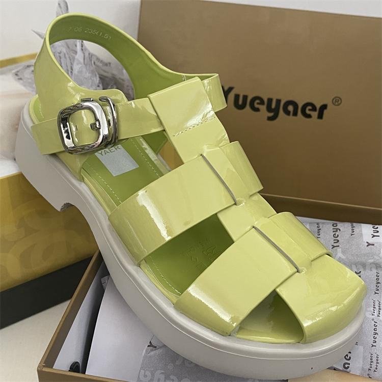 Fashion Female Sandal Mary Jane Shoes 2025 Summer Girls Closed Real Scandals Genuine Leather Janes Real Leather Shoes Woman Mary Jane 20