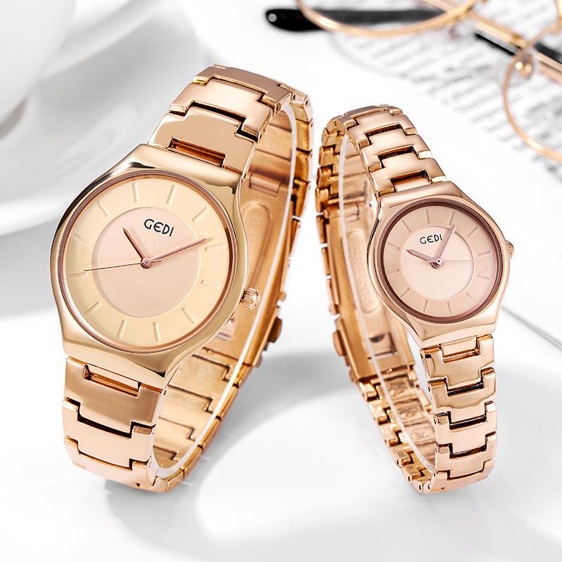 Fashion Casual Ladies Watch Quartz Waterproof Couple Watch