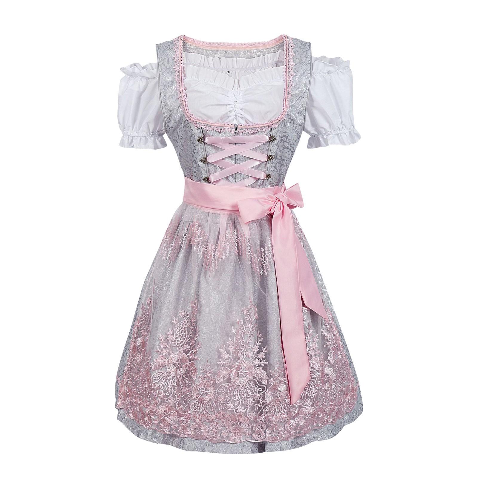 

Women s Fashion Oktoberfest Stage Performance Costumes M чёрный