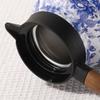 1000ml Retro Floral Nonrust Steel Teas Kettles With Wooden Handle And Filter For Hot Beverages
