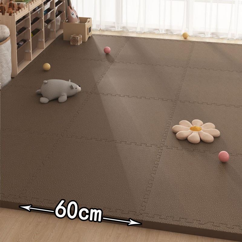 Thick dirt-resistant foam crawling mat, splicing floor mat, carpet for living room and baby use.