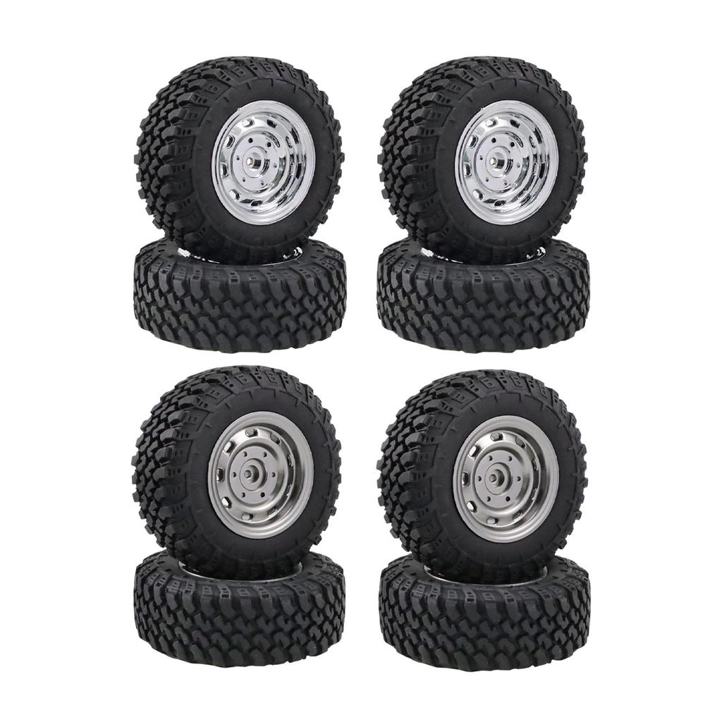 RC Car Tires High Elastic Rubber Wheel Accessory for MN99S MN82 MN168 Off Road Crawler 1