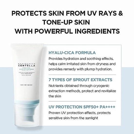 SKIN1004 Hyalu-Cica Water-Fit Sun Serum 50ml sunscreen beauty UV cream