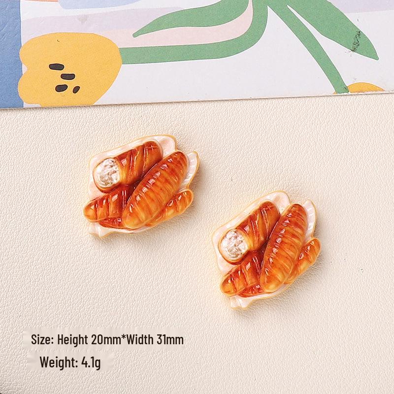 Cartoon DIY Resin Ornaments: Food Toys, Cream Glue, Hair Clips, Phone Cases, Shoe Buckles - 12 Styles