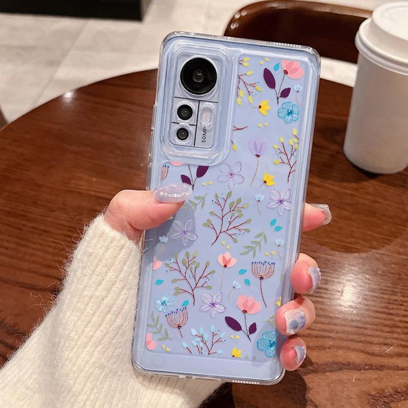 Colorful Print Case For Xiaomi 13t Pro 11t Pro Redmi Note 11 Mi Poco X5 Pro Soft Silicone Clear All Inclusive Protect Cover