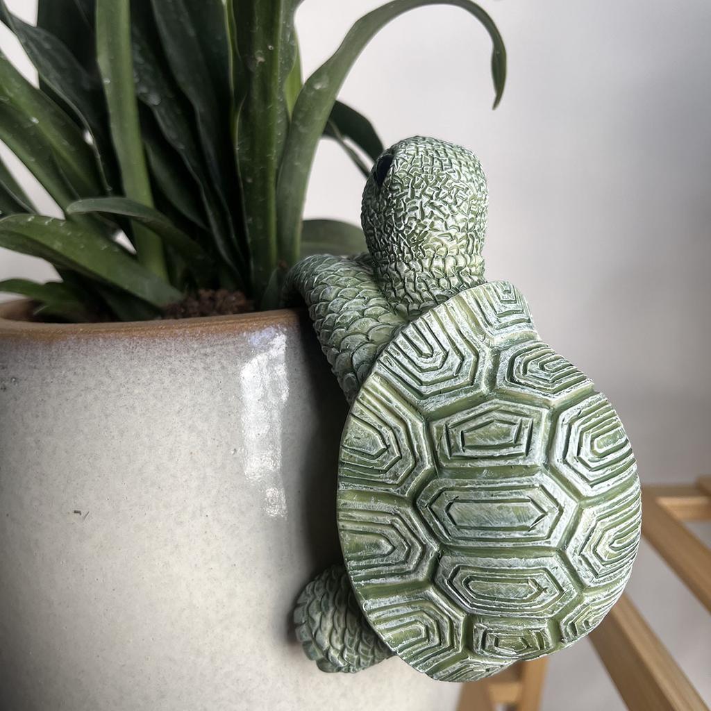 Resin Simulation Marine Animal Model Hanging Cup Small Turtle Turtle Family Model Toy Ornaments