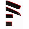 Window Visor for Toyota Prado FJ150 2009-2023 | 4pcs Rain Guard Wind Deflector | Car Weather Shield Accessory