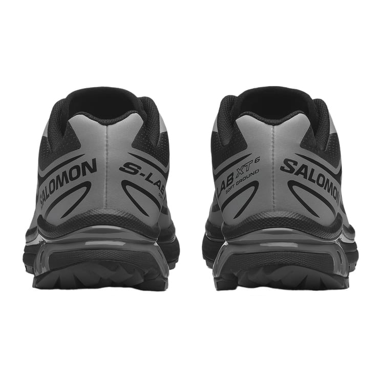 SALOMON XT 6 Niedrig geschnittene Laufschuhe Unisex Nachtschwarz Silber L49131400
