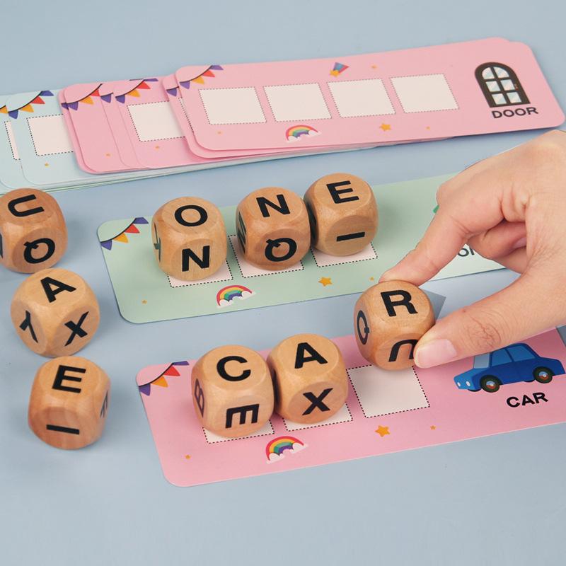 Kid Number Letter Matching Game Montessori Math Toy Arithmetic Addition Subtraction English Word Learning Parish Educational Toy