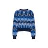 New MLB Knitwear Women's Blue 3FKCM0131-10BLD