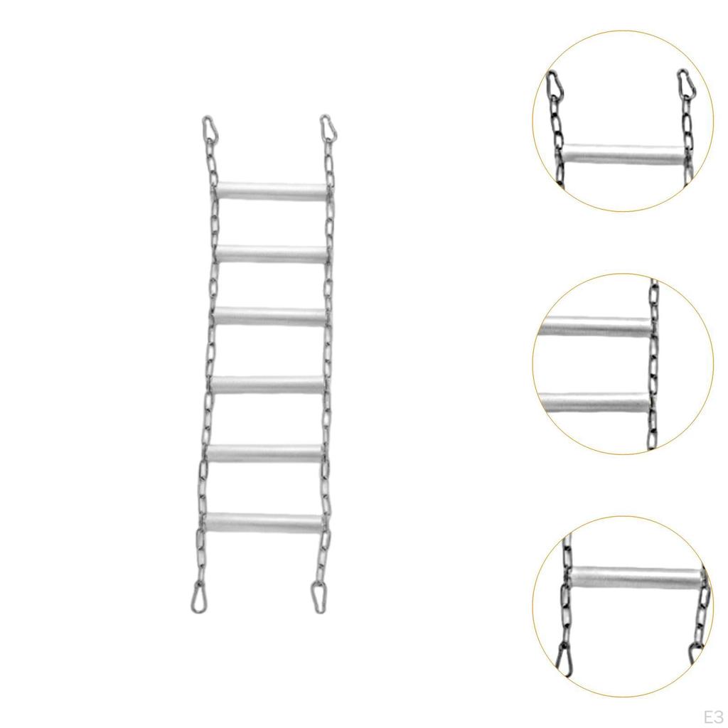 Bird Ladder Bridge Cage Accessories Parrot Playstand Climbing for Bluebirds