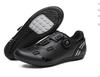 New cycling shoes with locks Double buckle lock shoes Men's and women's road cycling power shoes Hard sole Mountain cycling Rubber sole