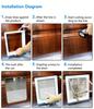 Smart RFID Pet Door for Cats and Dogs - Controllable Entry/Exit