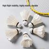 SHXI Professional Goose Feather Badminton Shuttlecocks
