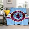 Coperta Plaid Stampata Aston Football Club Morbide Coperte in Flanella per Divano Letto Regali per Uomini Donne Coperta da Picnic Regali di Natale