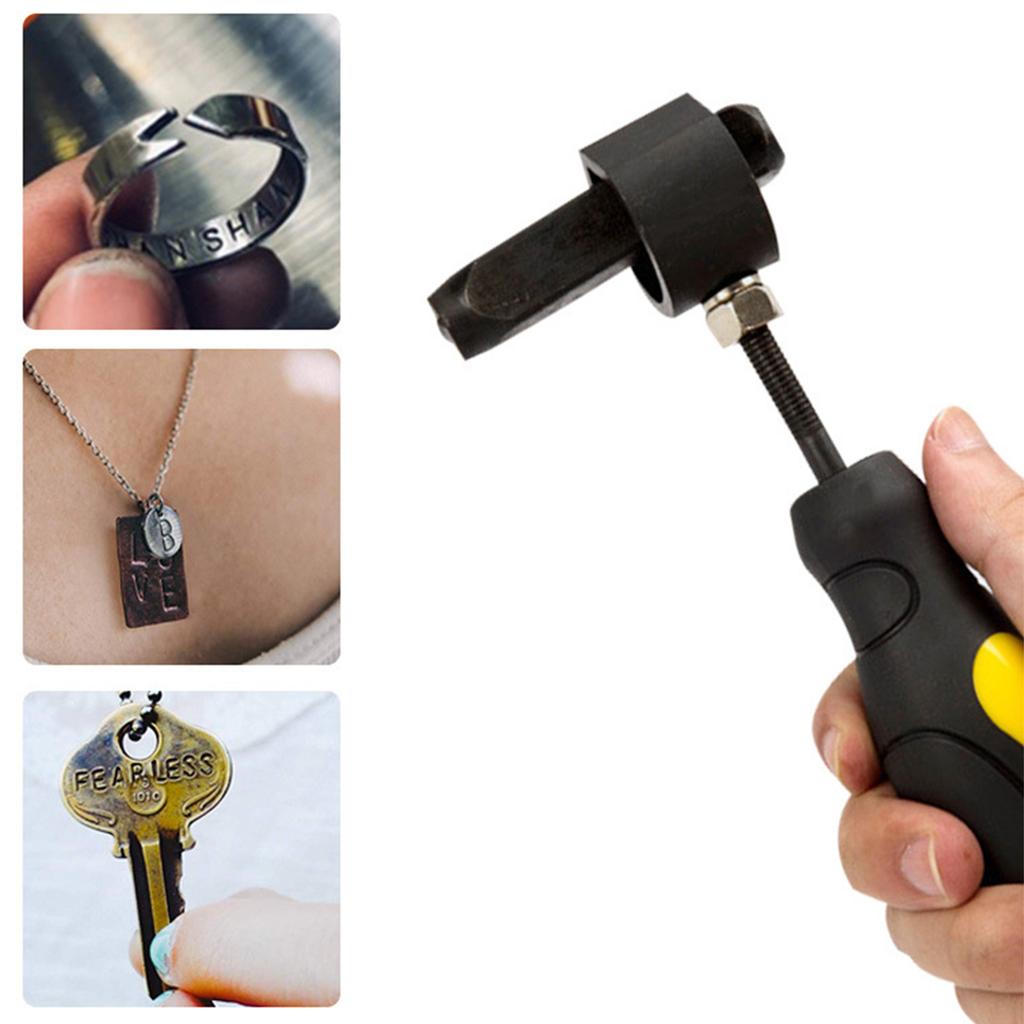 4mm 6mm Buchstaben Schlagwerkzeuge Stahl Stanz Prägeset Symbole Metallstempel Name Adresse