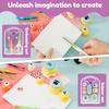 Children's DIY Punching Machine Craft Set Educational Craft Scissors Set Portable Craft Punching Machine Set Crafts
