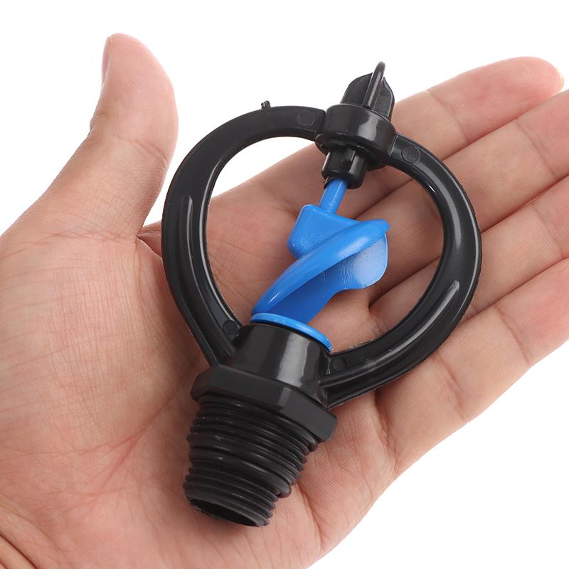 1/2" 3/4" Garten Rasen Bewässerung 360 Grad Rotationsdüse Sprinkler
