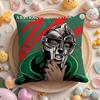 Mf D-Doom Madlib Cushion Cover Plush Fabric Soft Double-Sided Printed Sofa Pillow Case Colorfast Home Decor Gift