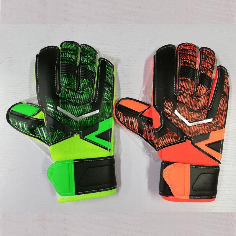 Professional Soccer Goalkeeper Gloves Strong 5 Finger Protection Thicken Latex adult youth Goal Keeper De Futebol Goalie Glo Practical Use