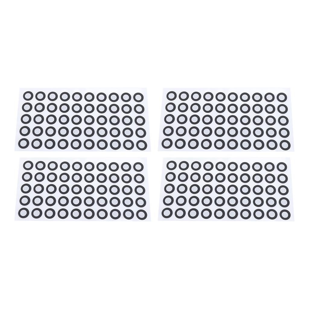 500 Pcs 3D Scanning Marker 6mm ID 10mm OD Reference Point Diffuse Reflection Markers 3D Scan Trackin