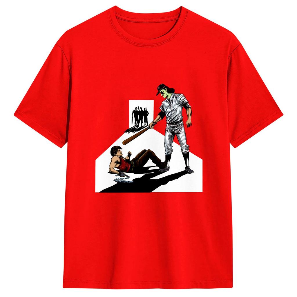 Unisexs TShirt The Warriors Casual Pure Cotton Tees Short Sleeve T Shirts Crewneck Clothing Plus Size