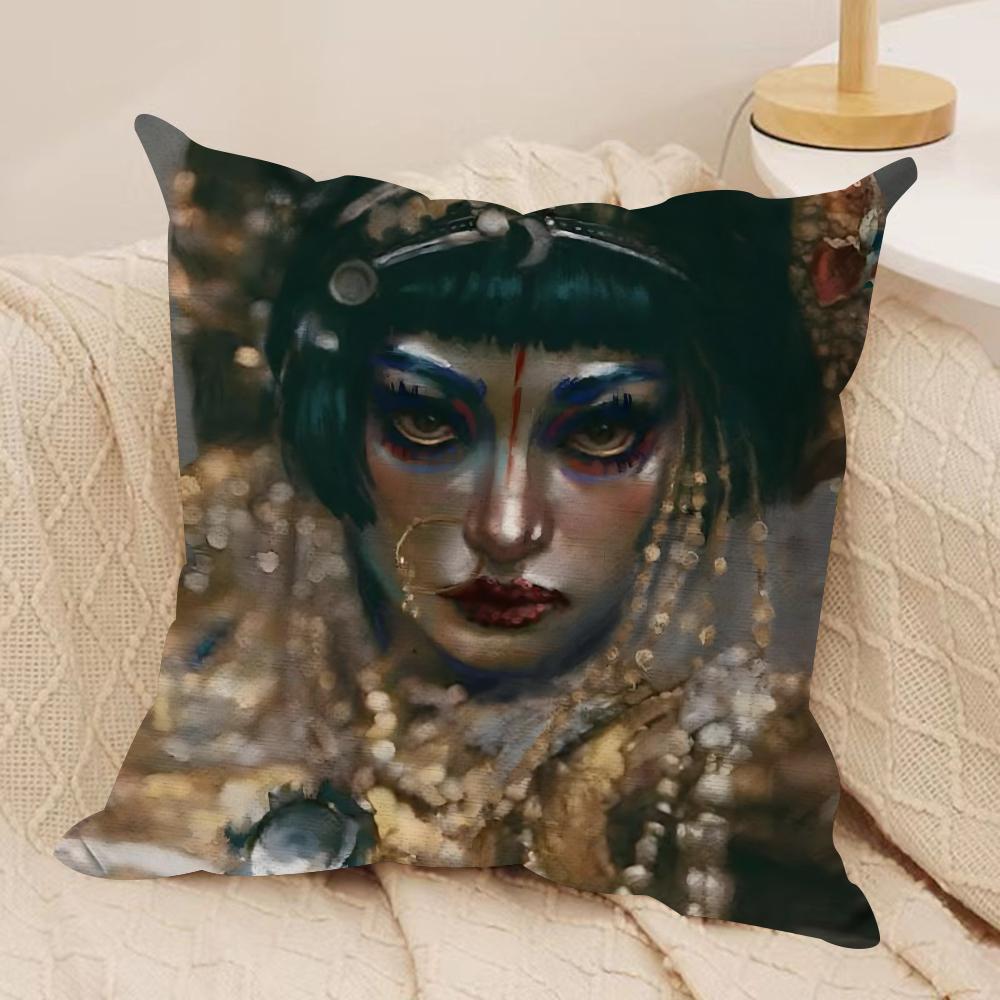 Love D-Death Robots Cushion Cover Silky Short Plush Double-Sided Printed Pillow Case for Sofa All Seasons Home Decor Gift